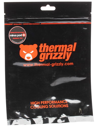 Купить Термопрокладка Thermal Grizzly Minus Pad 8 [TG-MP8-30-30-15-1R]  1065797. Характеристики, отзывы и цены в Донецке