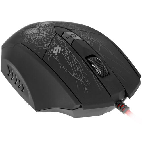 Купить Мышь проводная Defender Doom Fighter GM-260L черный + коврик  1265739. Характеристики, отзывы и цены в Донецке