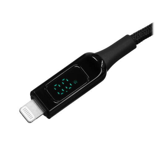 Купить Кабель круглый ACEFAST Lightning 8-pin MFI - USB Type-C черный 1.2 м  5415387. Характеристики, отзывы и цены в Донецке