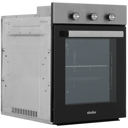 Купить Электрический духовой шкаф Simfer B4EM16025 серебристый  9301512. Характеристики, отзывы и цены в Донецке