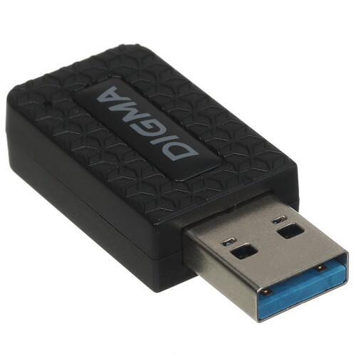 Купить Wi-Fi адаптер Digma DWA-AC1300C  9159429. Характеристики, отзывы и цены в Донецке