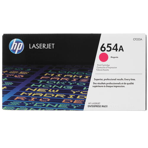 Купить Картридж лазерный HP 654A (CF333A) пурпурный  7940505. Характеристики, отзывы и цены в Донецке