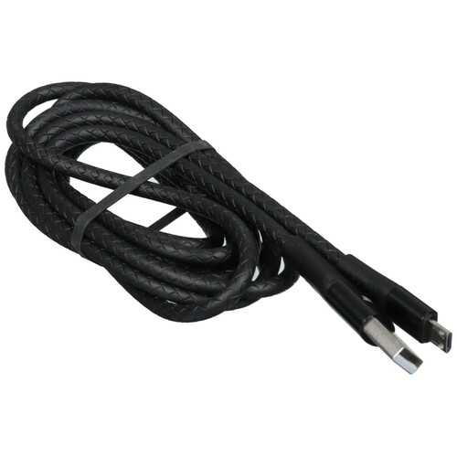 Купить Кабель круглый WIIIX micro USB - USB 2.0 Type-A черный 2 м  5614903. Характеристики, отзывы и цены в Донецке