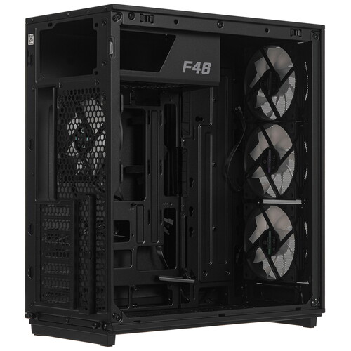Купить Корпус GameMax F46 BK  черный  9220673. Характеристики, отзывы и цены в Донецке