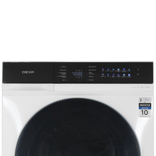 Купить Стиральная машина DEXP WF-8C1M белый  9221479. Характеристики, отзывы и цены в Донецке