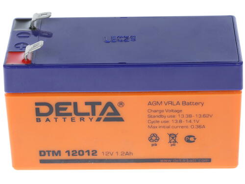 Купить Аккумуляторная батарея для ИБП Delta DTM 12012  1184896. Характеристики, отзывы и цены в Донецке