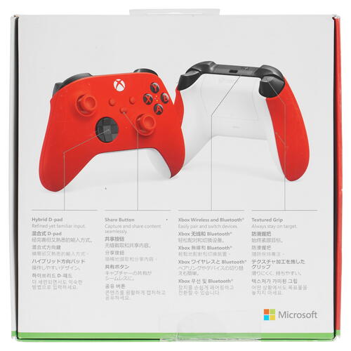 Купить Геймпад беспроводной Microsoft Xbox Wireless Controller красный  5057652. Характеристики, отзывы и цены в Донецке