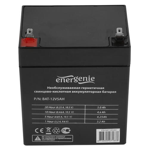 Купить Аккумуляторная батарея для ИБП Energenie BAT-12V5AH  5339571. Характеристики, отзывы и цены в Донецке