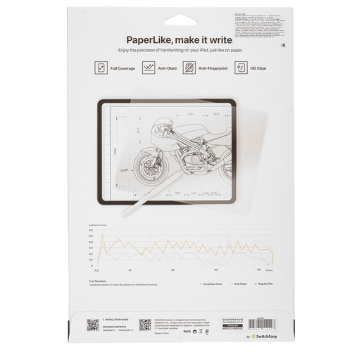 Купить Пленка защитная SwitchEasy для Apple iPad Pro 12.9" (3-6th Gen)  9122529. Характеристики, отзывы и цены в Донецке