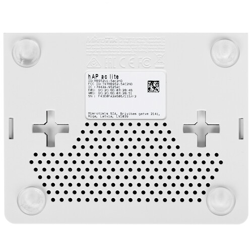 Купить Wi-Fi роутер MikroTik hAP ac lite  5048363. Характеристики, отзывы и цены в Донецке