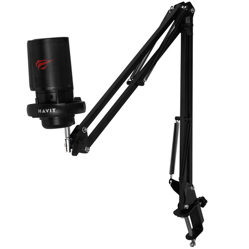 Купить Микрофон Havit GK50 Pro черный  5614795. Характеристики, отзывы и цены в Донецке