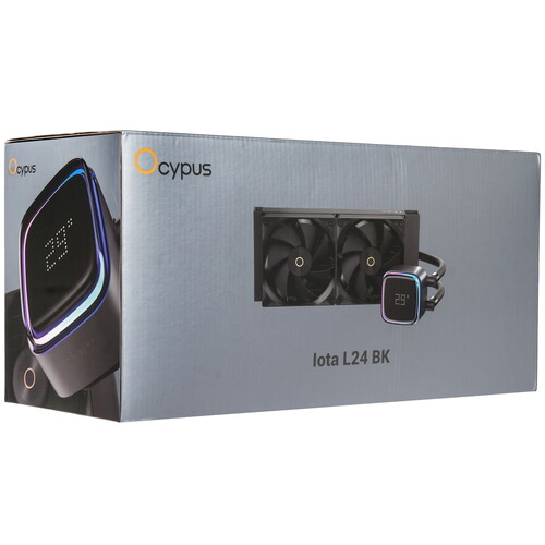 Купить Система охлаждения Ocypus Iota L24 черная  5490757. Характеристики, отзывы и цены в Донецке