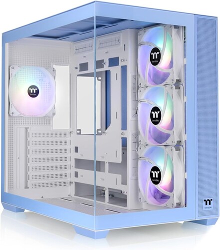 Купить Корпус Thermaltake View 380 TG ARGB Hydrangea Blue [CA-1Z2-00MFWN-00] голубой  5462285. Характеристики, отзывы и цены в Донецке