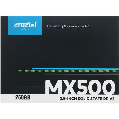 Купить 250 ГБ 2.5" SATA накопитель Crucial MX500  5073027. Характеристики, отзывы и цены в Донецке