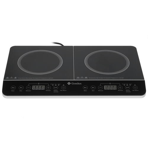 Купить Плита компактная электрическая Gemlux GL-IP-22L черный  1134059. Характеристики, отзывы и цены в Донецке