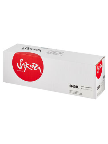 Купить Картридж лазерный SAKURA CF400X черный, с чипом  7981828. Характеристики, отзывы и цены в Донецке