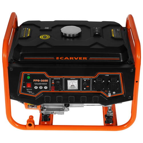 Купить Электрогенератор   бензиновый Carver PPG-3600  1081877. Характеристики, отзывы и цены в Донецке