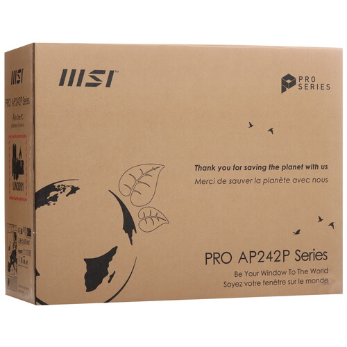 Купить 23.8" Моноблок MSI PRO AP242P 14M-850XRU  5488622. Характеристики, отзывы и цены в Донецке