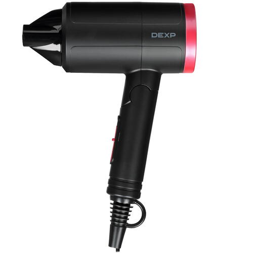 Купить Фен DEXP HD-575 черный/розовый  5419361. Характеристики, отзывы и цены в Донецке