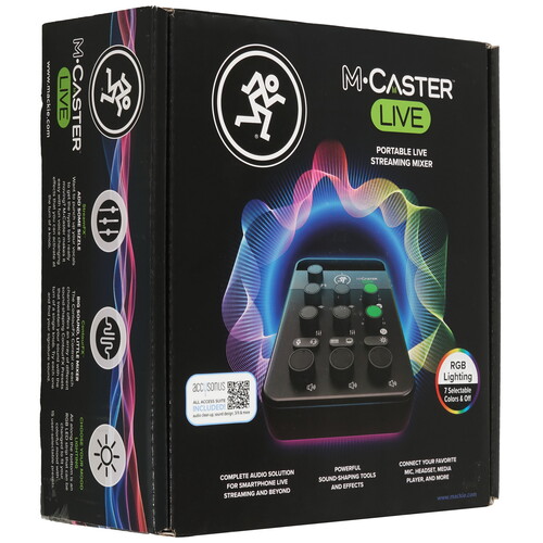 Купить Микшер MACKIE M-Caster Live  5613409. Характеристики, отзывы и цены в Донецке
