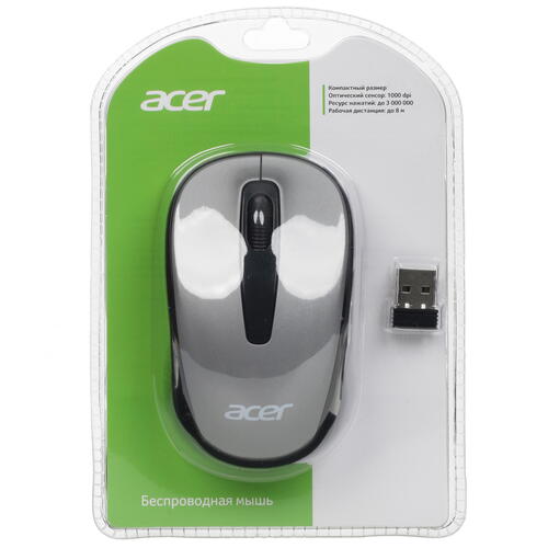 Купить Мышь беспроводная Acer OMR134  5097279. Характеристики, отзывы и цены в Донецке