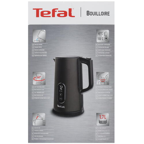 Купить Электрочайник Tefal Digital KI831E10 серый  9984601. Характеристики, отзывы и цены в Донецке
