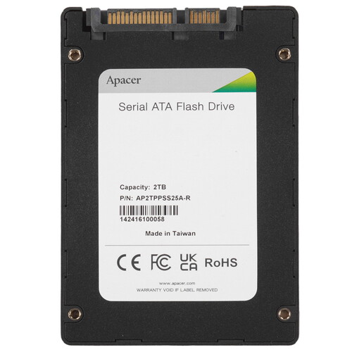 Купить 2000 ГБ 2.5" SATA накопитель Apacer PPSS25-R [AP2TPPSS25A-R]  5457047. Характеристики, отзывы и цены в Донецке