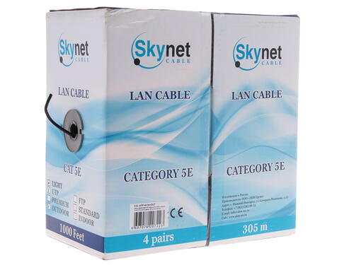 Купить Витая пара SkyNet CSL-UTP-4-CU-OUT  1095791. Характеристики, отзывы и цены в Донецке