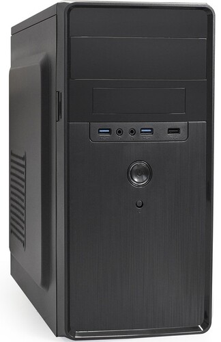 Купить Корпус ExeGate BA-309U2 [EX286438RUS] черный  5355260. Характеристики, отзывы и цены в Донецке
