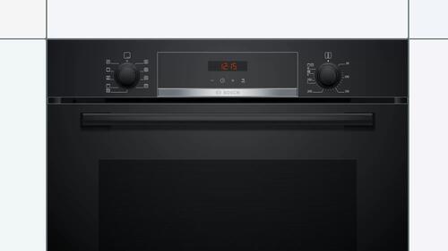Купить Электрический духовой шкаф Bosch HBA573BB1 черный  9105368. Характеристики, отзывы и цены в Донецке