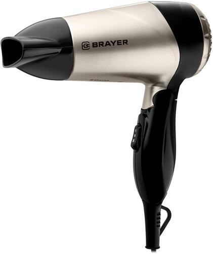 Купить Фен Brayer BR3023 серебристый/черный  9032621. Характеристики, отзывы и цены в Донецке