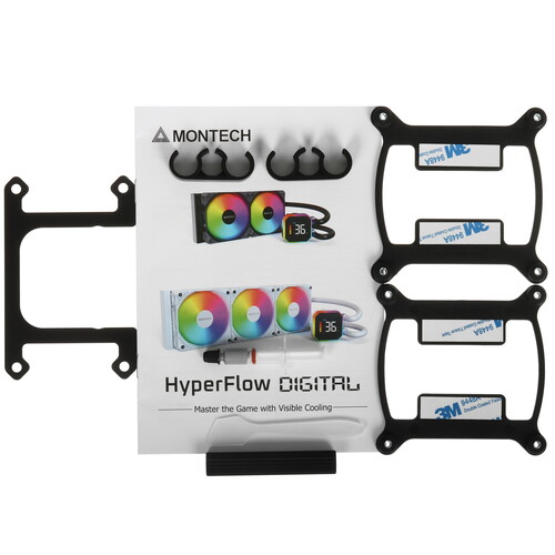 Купить Система охлаждения Montech HyperFlow Digital 360 черная  5633181. Характеристики, отзывы и цены в Донецке