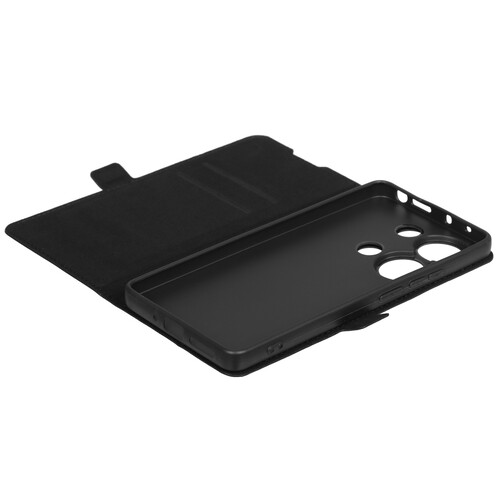 Купить Чехол-книжка  DF для POCO M6 Pro/ Xiaomi Redmi Note 13 Pro черный  5472278. Характеристики, отзывы и цены в Донецке