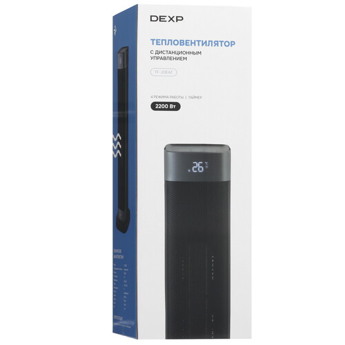 Купить Тепловентилятор DEXP TF-20EAT  9121374. Характеристики, отзывы и цены в Донецке