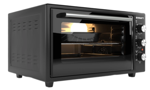 Купить Мини-печь Kraft KF-MO 4808 FDBL черный  9131520. Характеристики, отзывы и цены в Донецке