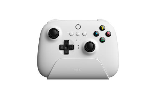 Купить Геймпад беспроводной/проводной 8BitDo Ultimate 2.4G белый  5444506. Характеристики, отзывы и цены в Донецке