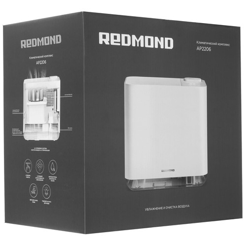 Купить Климатический комплекс Redmond AP2206 белый  9085305. Характеристики, отзывы и цены в Донецке