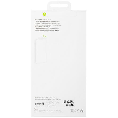 Купить Накладка  Apple Clear Case with MagSafe для Apple iPhone 14 Plus прозрачный  5084116. Характеристики, отзывы и цены в Донецке