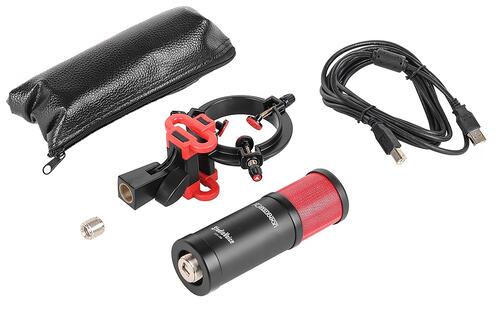 Купить Микрофон GreenBean StudioVoice E25 USB красный  8166144. Характеристики, отзывы и цены в Донецке