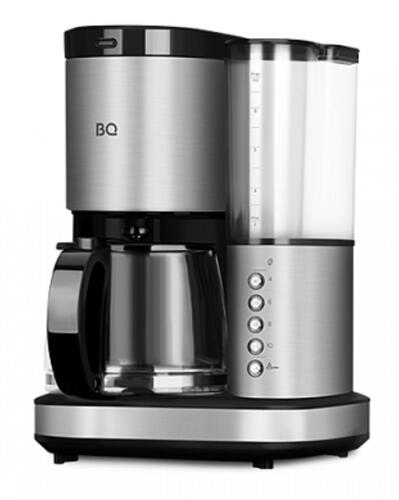 Купить Кофеварка капельная BQ CM7002 Steel-Black серебристый  9073263. Характеристики, отзывы и цены в Донецке