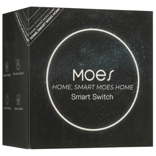 Купить Умный выключатель MOES SR-ZS  5635802. Характеристики, отзывы и цены в Донецке