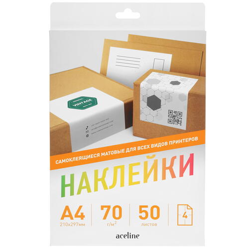 Купить Наклейки Aceline Matte A4 5042469  5042469. Характеристики, отзывы и цены в Донецке