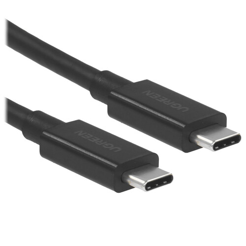 Купить Кабель круглый Ugreen Thunderbolt 5 (USB Type-C) - Thunderbolt 5 (USB Type-C) черный 1 м  5624662. Характеристики, отзывы и цены в Донецке