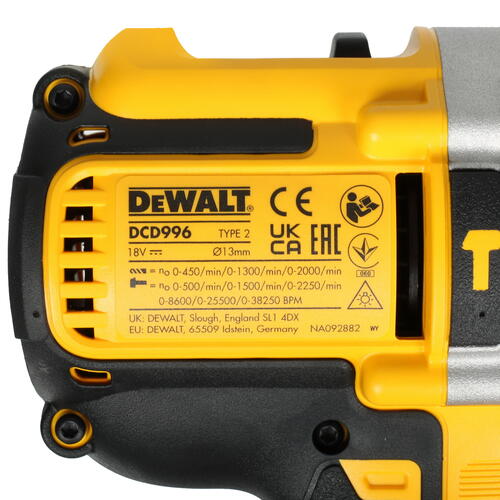 Купить Дрель-шуруповерт DeWalt DCD996P2 XR FLEXVOLТ 18/54V  5437870. Характеристики, отзывы и цены в Донецке