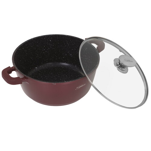 Купить Кастрюля Platinum DAS26 4.3 л 280 см коричневый  9150499. Характеристики, отзывы и цены в Донецке