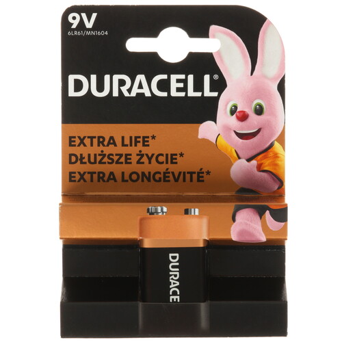 Купить Батарейка Duracell Basic крона (6LR61/6F22/CR-9V)  5425498. Характеристики, отзывы и цены в Донецке