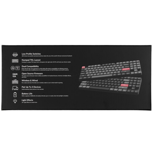 Купить Клавиатура  проводная + беспроводная Keychron K13 Pro  9192113. Характеристики, отзывы и цены в Донецке