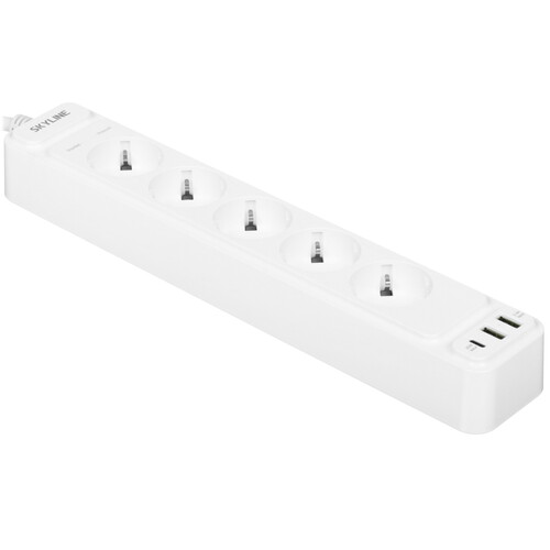 Купить Сетевой фильтр Skyline USP-530 белый  9197100. Характеристики, отзывы и цены в Донецке