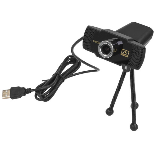 Купить Веб-камера ExeGate BusinessPro C922 2K Tripod  5616989. Характеристики, отзывы и цены в Донецке