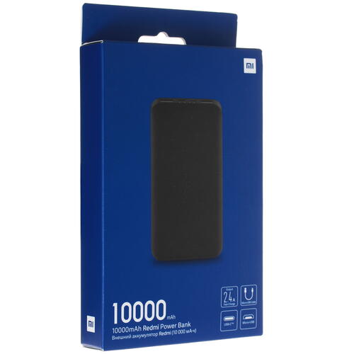 Купить Портативный аккумулятор Xiaomi Redmi Power Bank​ черный  1630310. Характеристики, отзывы и цены в Донецке